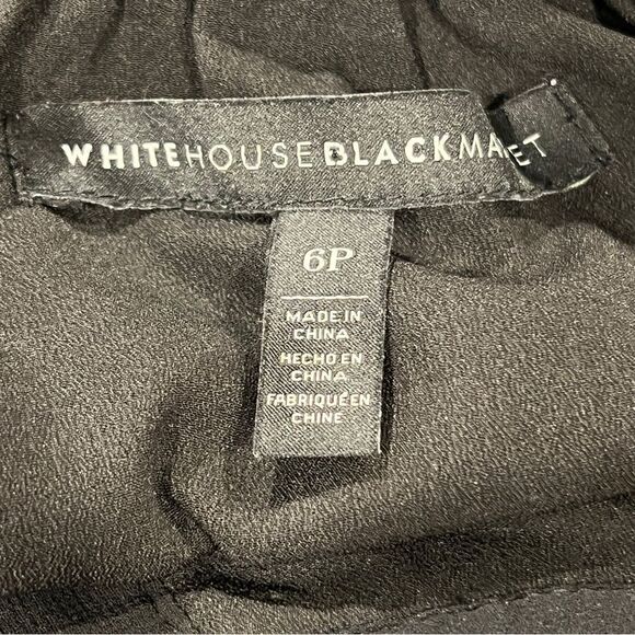 White House Black Market Floral Bishop Sleeve dress size 6P - Picture 11 of 15